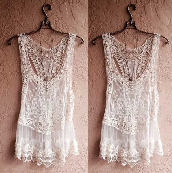 Garden Lace Cover Up - Picture 3 of 4